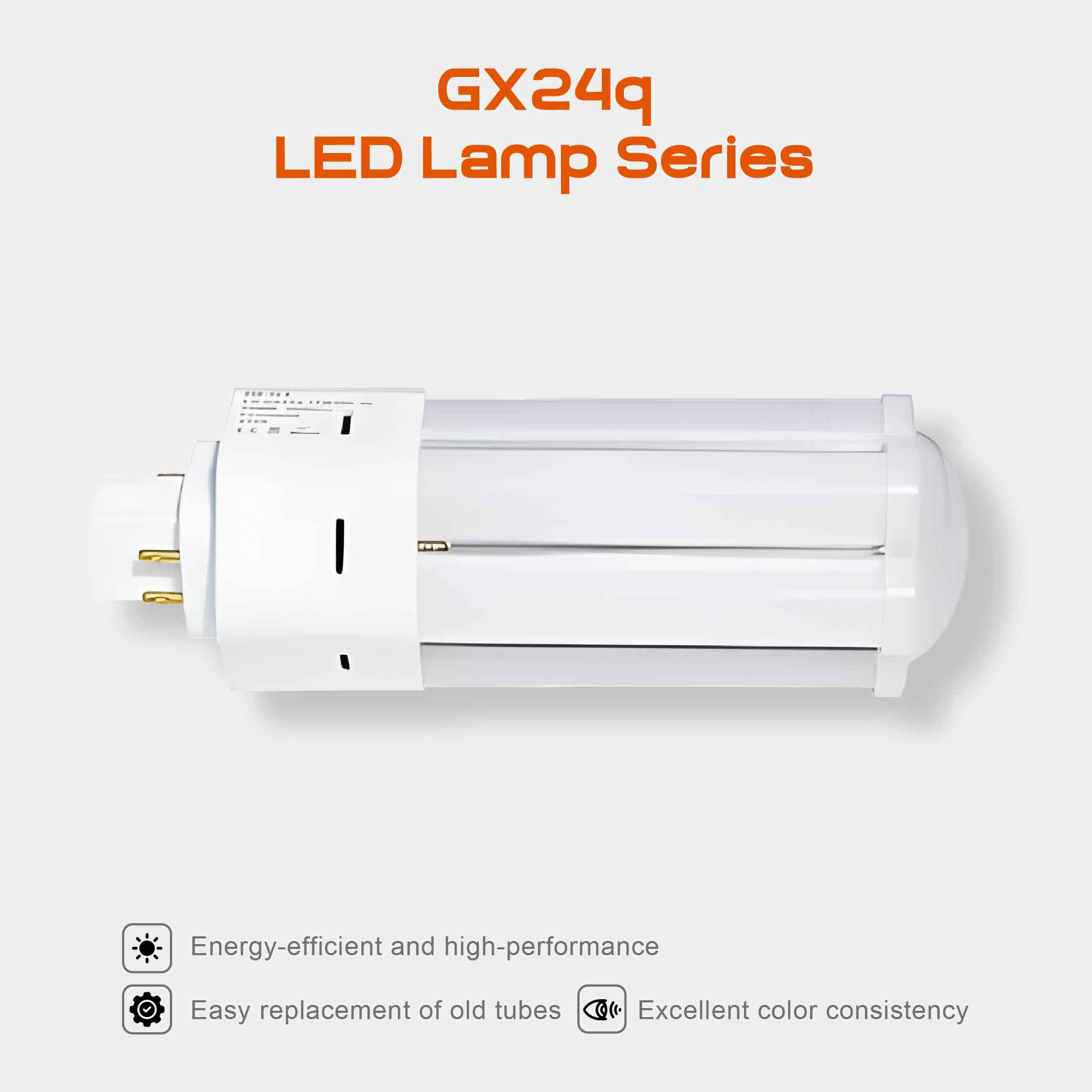 GX24Q LED燈系列 GX24q LED Lamp Series