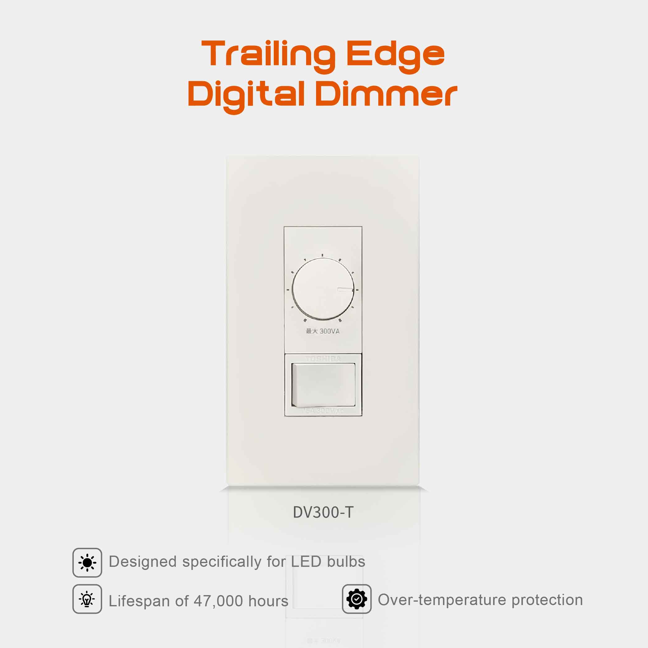 後沿數位調光器 Trailing Edge Digital Dimmer